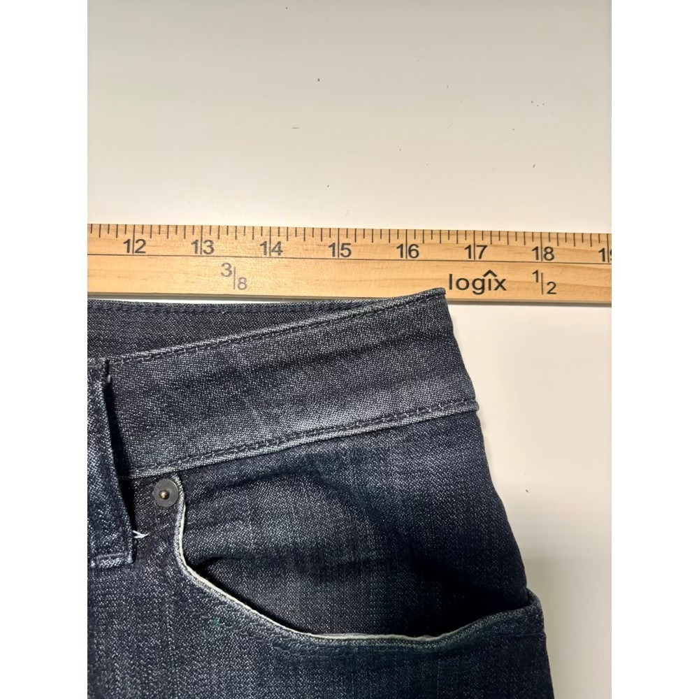 American Eagle Slim Jeans Mens 33x30 Dark Wash Extreme Flex Denim Hipster Casual - Picture 7 of 11